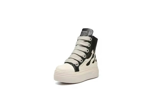Black Flame Sneakers
